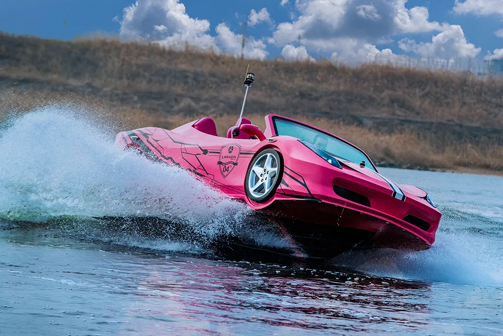 Water Ferrari Car Boat